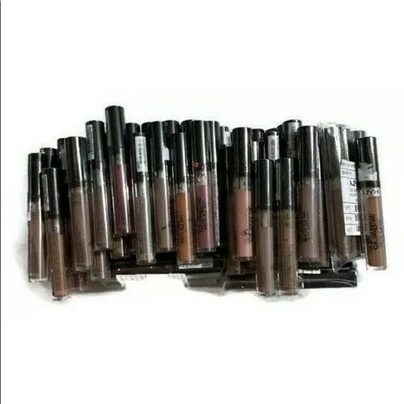 NYX Lid Lingerie Matte Liquid Eye Tint Mixed Lot - Picture 1 of 4